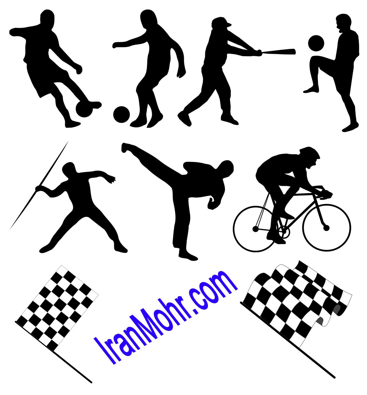 آرم های ورزشی برای مهر